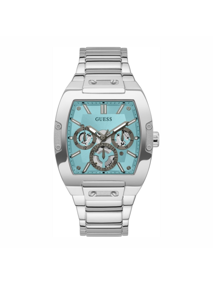 Guess Мужские аналоговые часы серебристого цвета
Guess Мужские аналоговые часы серебристого цвета