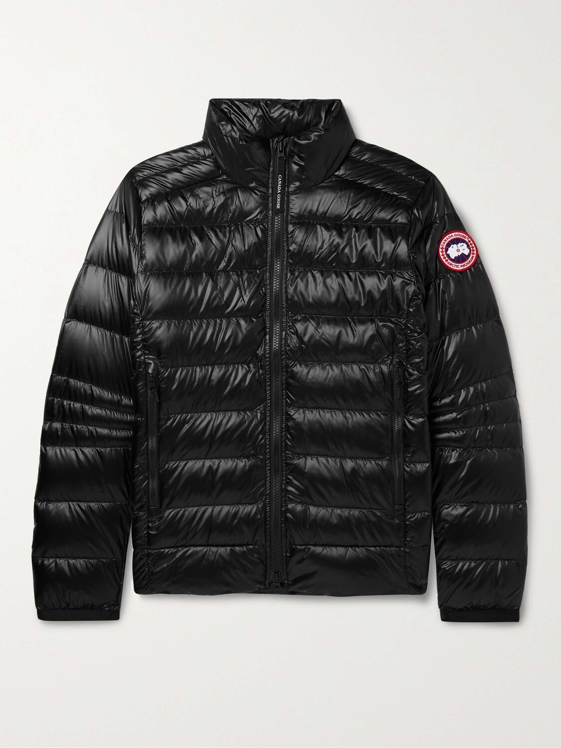 Стеганый пуховик Crofton Slim-Fit из переработанного нейлона и рипстопа CANADA GOOSE, черный
Стеганый пуховик Crofton Slim-Fit из переработанного нейлона и рипстопа CANADA GOOSE, черный