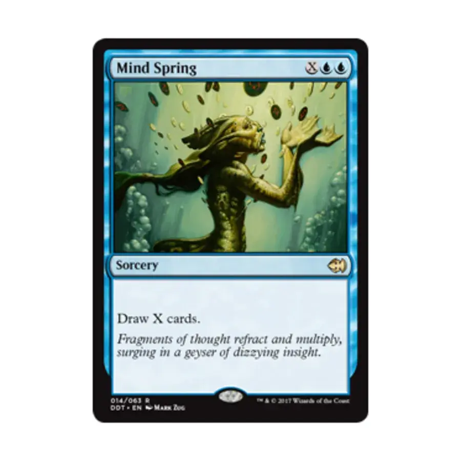 CCG Весна разума (клавиша R), MTG - Duel Decks - Merfolk vs. Goblins
CCG Весна разума (клавиша R), MTG - Duel Decks - Merfolk vs. Goblins