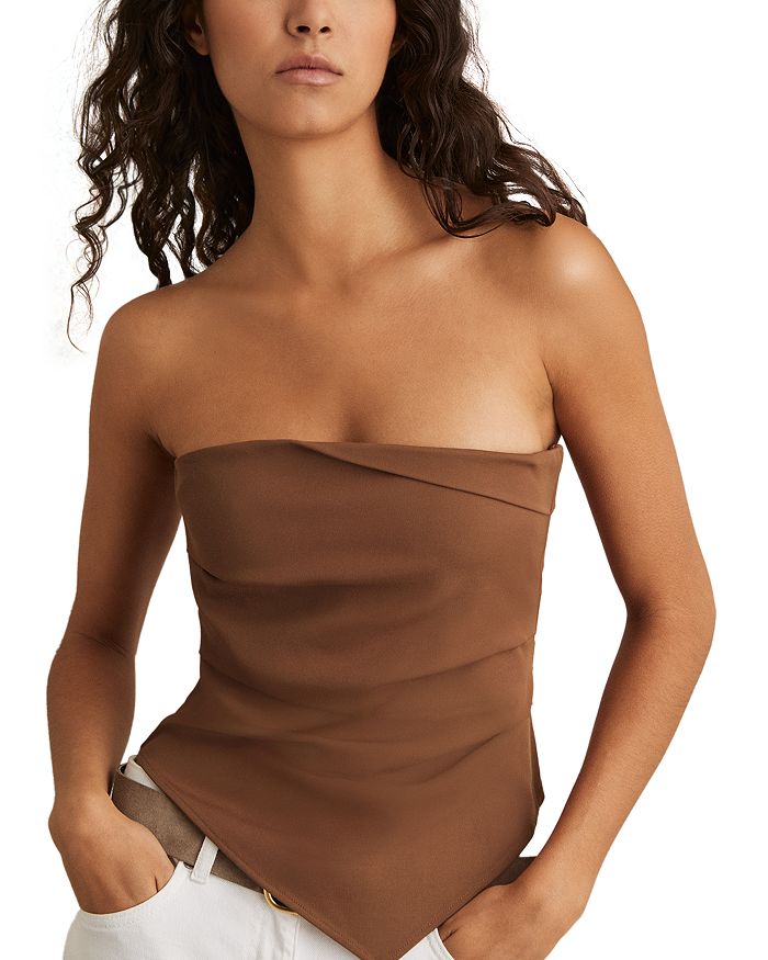 Милли топ-бандо. REISS, коричневый
Милли топ-бандо. REISS, коричневый