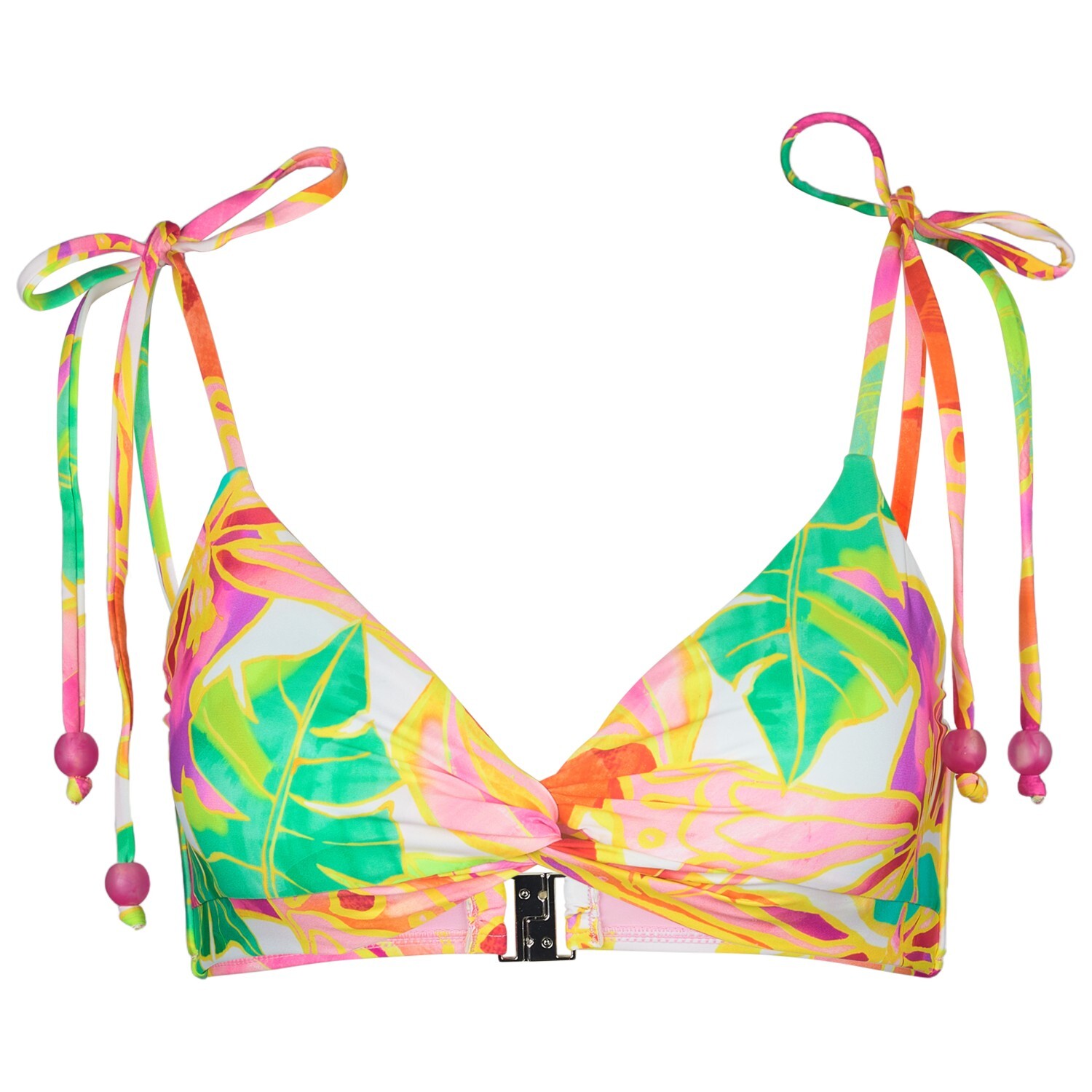 Верх бикини Seafolly Women's Wonderland TwistedFront Bralette, цвет Fuchsia Rose 
Верх бикини Seafolly Women's Wonderland TwistedFront Bralette, цвет Fuchsia Rose