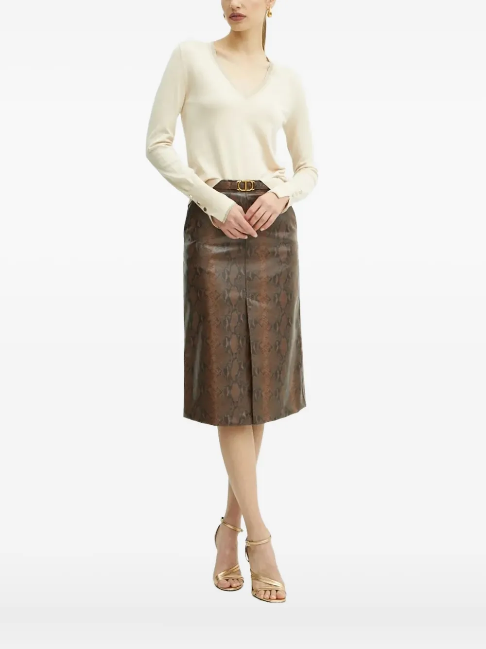 Джемпер с V-образным вырезом и кружевной отделкой LIU JO, нейтральный
Джемпер с V-образным вырезом и кружевной отделкой LIU JO, нейтральный