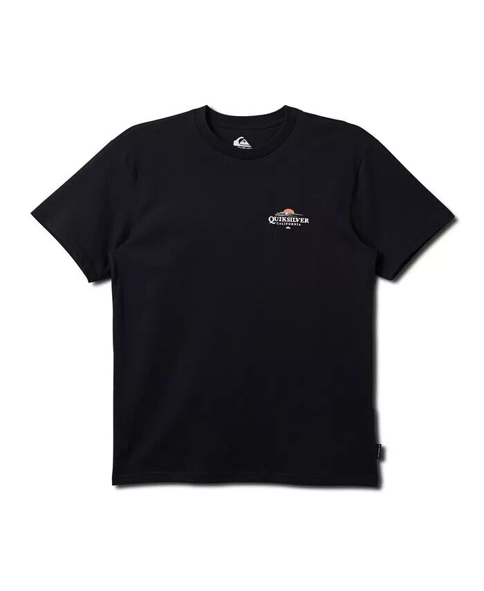 Мужская футболка California Surf с коротким рукавом Quiksilver, черный 
Мужская футболка California Surf с коротким рукавом Quiksilver, черный