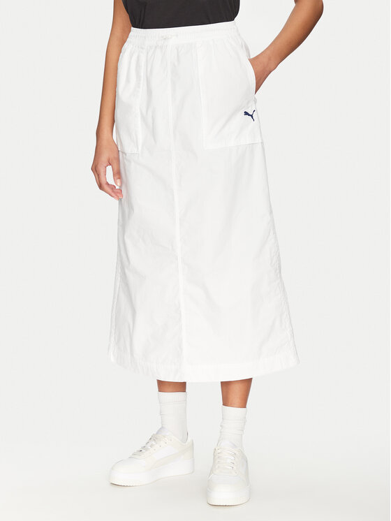 Юбка трапециевидной формы свободного покроя Future Archive 629784 Puma, белый
Юбка трапециевидной формы свободного покроя Future Archive 629784 Puma, белый
