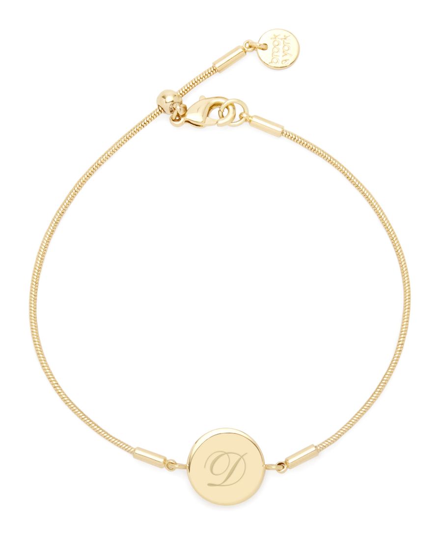 Браслет с инициалами Рен brook & york, Gold D
Браслет с инициалами Рен brook & york, Gold D