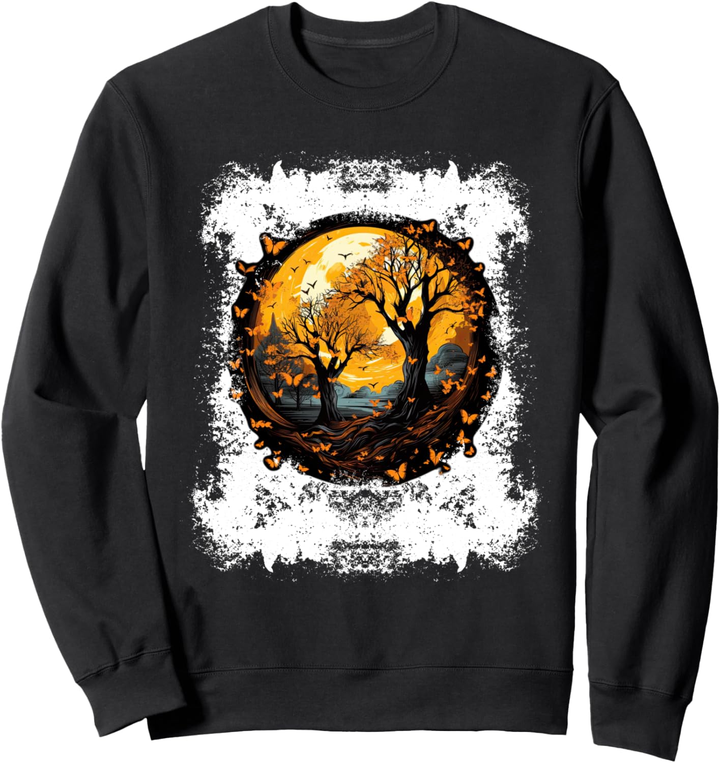 Осенняя толстовка с изображением осенних листьев, дерева и бабочки Autumn Design With Butterflies And Trees, черный
Осенняя толстовка с изображением осенних листьев, дерева и бабочки Autumn Design With Butterflies And Trees, черный