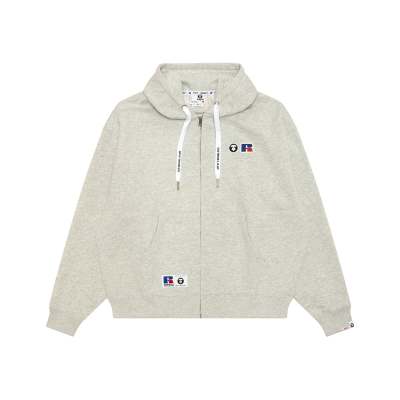 Aape Толстовка BAPE X Russell Athletic Co мужская WH2 серый белый
Aape Толстовка BAPE X Russell Athletic Co мужская WH2 серый белый