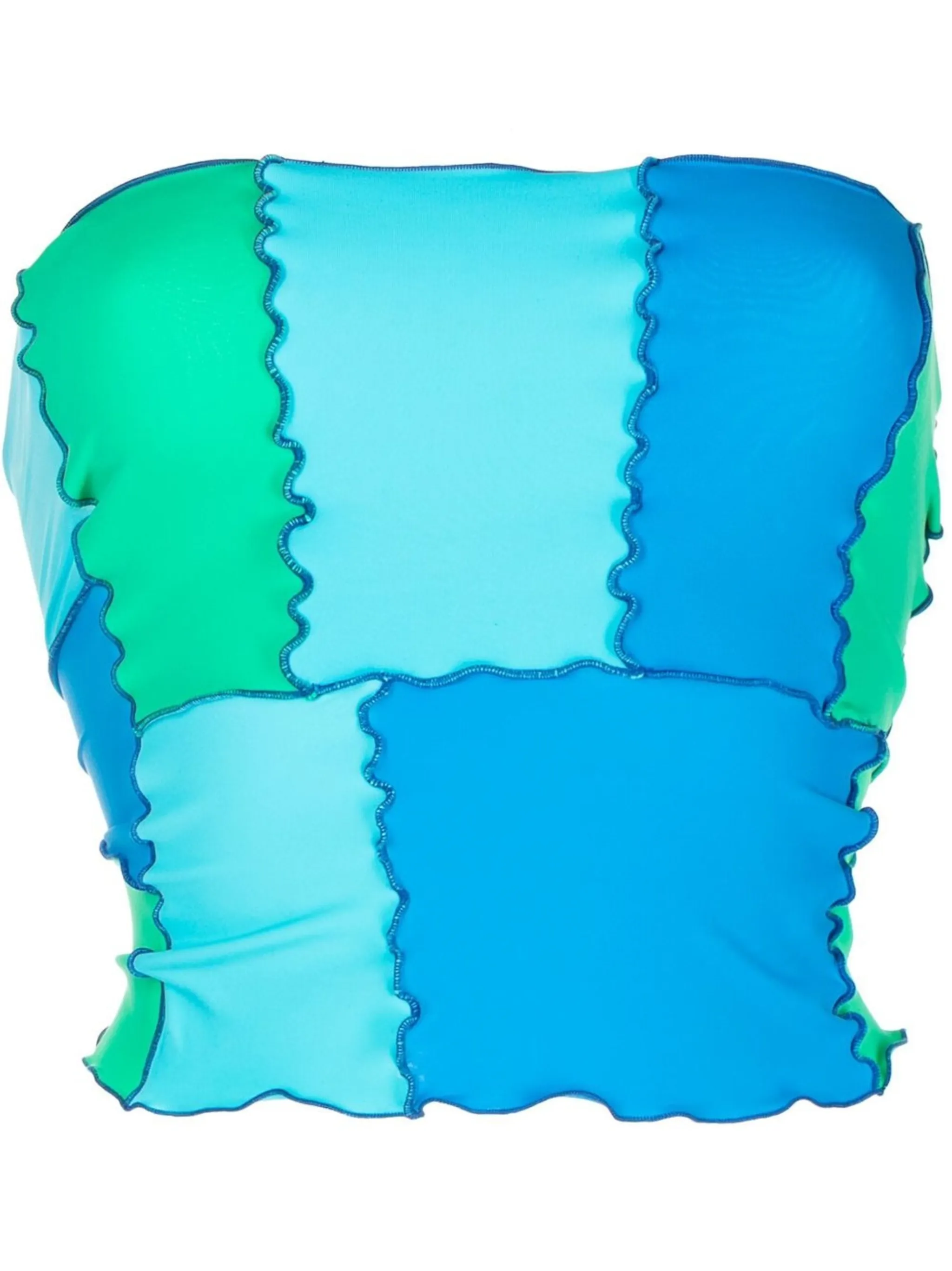 Топ-бандо в стиле колор-блок Sherris, синий
Топ-бандо в стиле колор-блок Sherris, синий