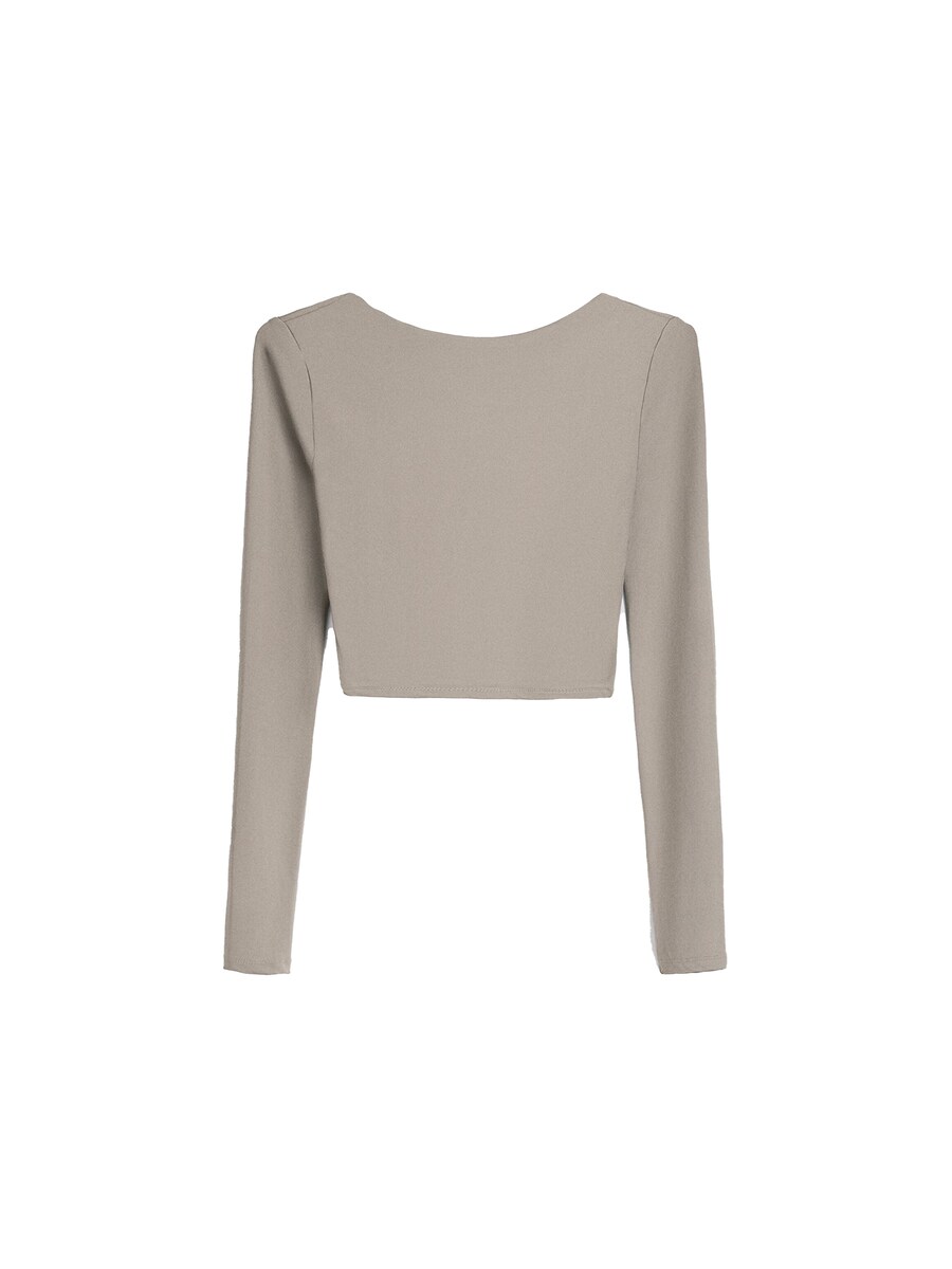 Рубашка Bershka, серый
Рубашка Bershka, серый