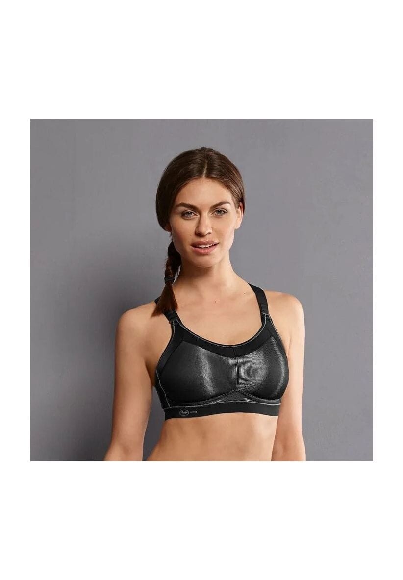 Блестящий спортивный бюстгальтер под грудью для женщин Anita, цвет 001 Schwarz
Блестящий спортивный бюстгальтер под грудью для женщин Anita, цвет 001 Schwarz