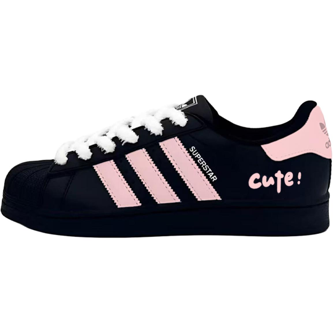 Adidas Originals Superstar 2 Peach Cocoa Cute Leather Cushioning, Wear Resistant Low top детские скейтбординг кроссовки Pink
Adidas Originals Superstar 2 Peach Cocoa Cute Leather Cushioning, Wear Resistant Low top детские скейтбординг кроссовки Pink