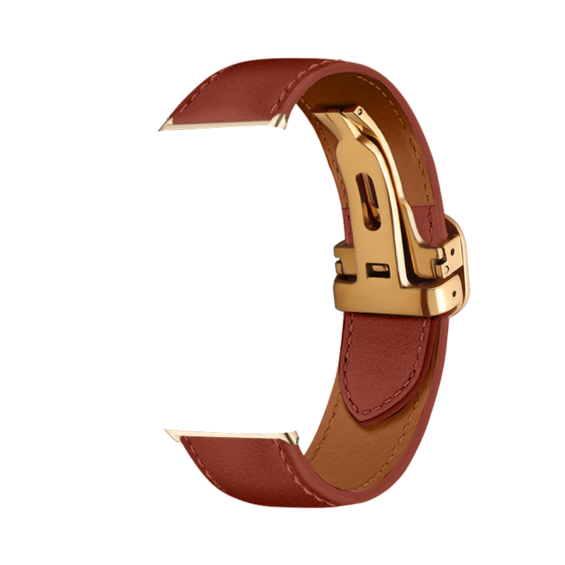 CHENSONG Часы Strap OPPO Compatibility Leather, Burgundy 
CHENSONG Часы Strap OPPO Compatibility Leather, Burgundy