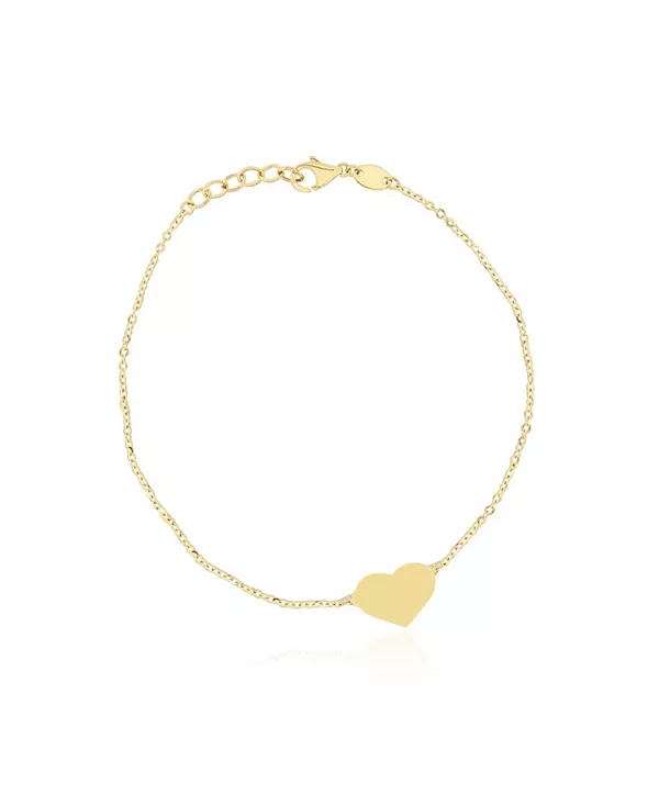 Золотой браслет с одним сердцем, 14-каратное золото The Lovery, gold
Золотой браслет с одним сердцем, 14-каратное золото The Lovery, gold