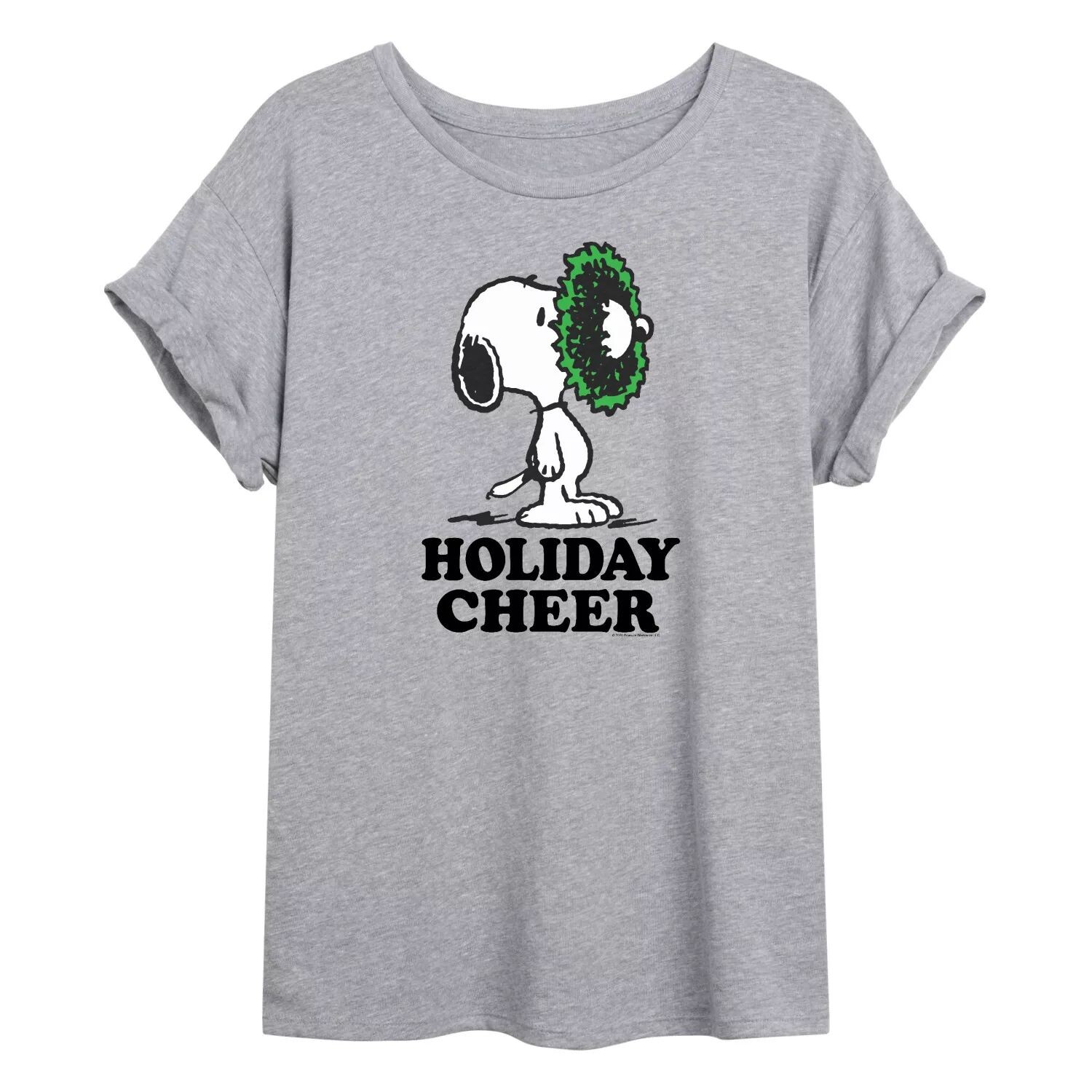 Детская футболка Peanuts Holiday Cheer с струящимся рисунком Licensed Character
Детская футболка Peanuts Holiday Cheer с струящимся рисунком Licensed Character