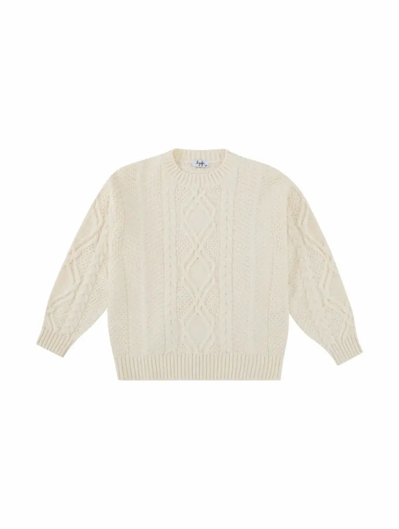 Вязаный джемпер Il Gufo, белый
Вязаный джемпер Il Gufo, белый