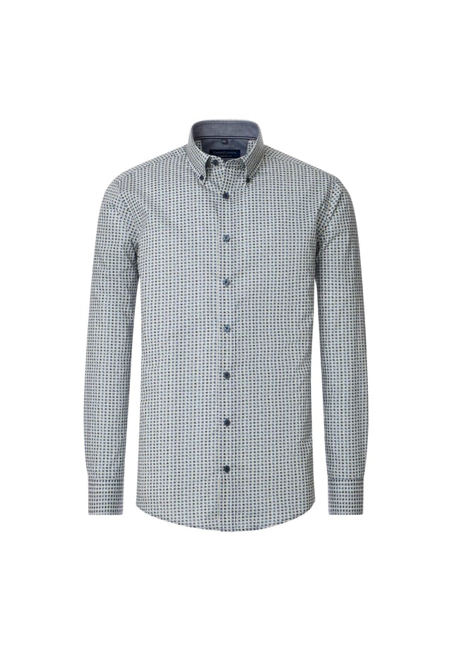 Повседневная рубашка с принтом удобная посадка Casamoda, синий
Повседневная рубашка с принтом удобная посадка Casamoda, синий