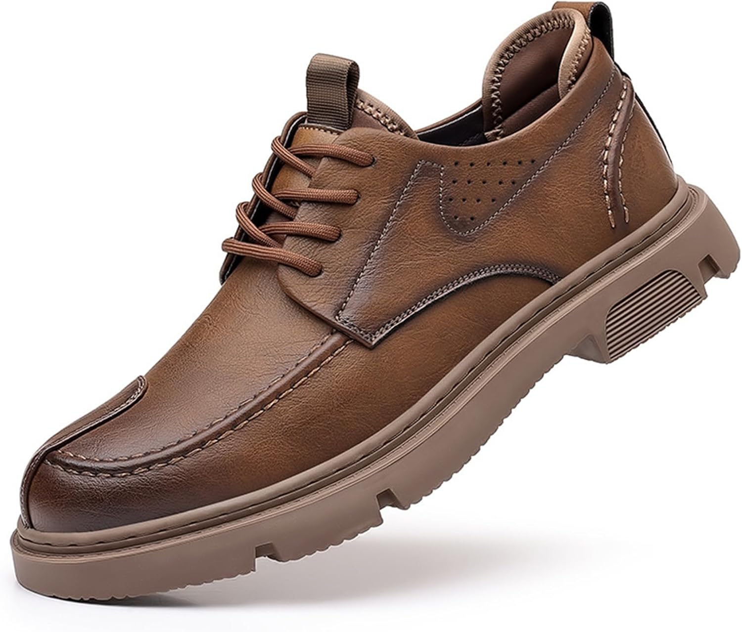 Мужские ручной работы кожаные оксфорды на шнуровке, повседневная обувь, модные с круглым носком, слипоны, формальные кроссовки, удобные, с мягкой подошвой, деловая нескользящая рабочая обувь для мужчин Generic, коричневый
Мужские ручной работы кожаные оксфорды на шнуровке, повседневная обувь, модные с круглым носком, слипоны, формальные кроссовки, удобные, с мягкой подошвой, деловая нескользящая рабочая обувь для мужчин Generic, коричневый