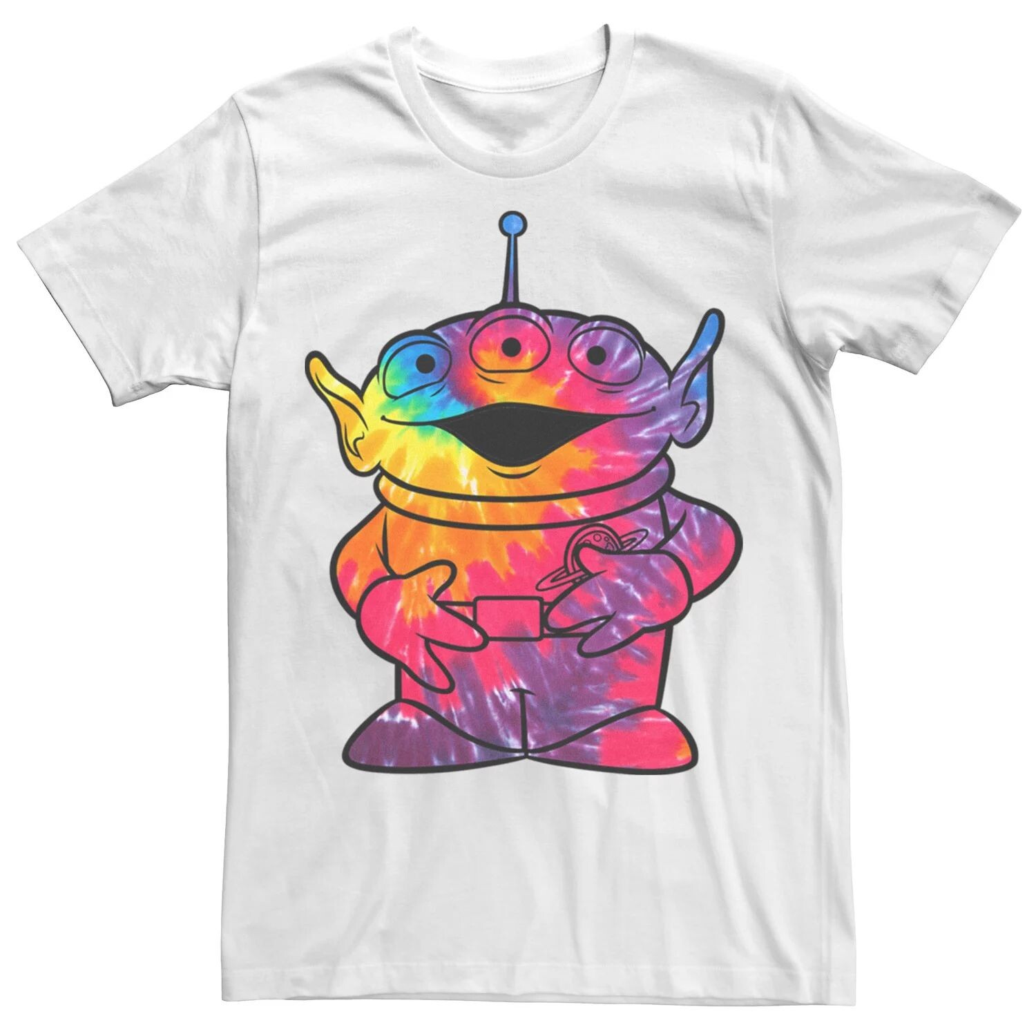 Мужская футболка Disney/Pixar «История игрушек» тай-дай с портретом пришельца Licensed Character, белый
Мужская футболка Disney/Pixar «История игрушек» тай-дай с портретом пришельца Licensed Character, белый