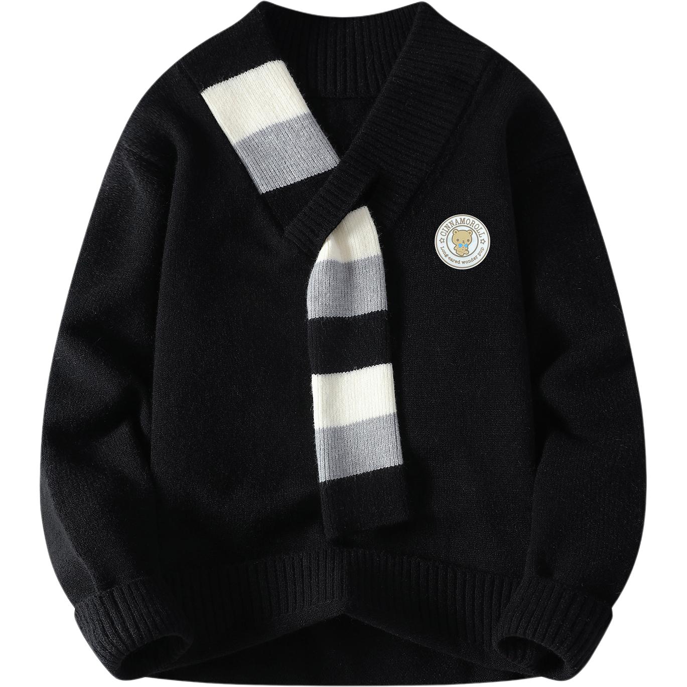 Свитер с изображением собаки Югуи, унисекс Sanrio, черный
Свитер с изображением собаки Югуи, унисекс Sanrio, черный