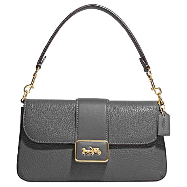 Сумка кроссбод Grace из коровьей кожи и овчины, миниатюрная сумка через плечо для женщин, серый цвет COACH
Сумка кроссбод Grace из коровьей кожи и овчины, миниатюрная сумка через плечо для женщин, серый цвет COACH