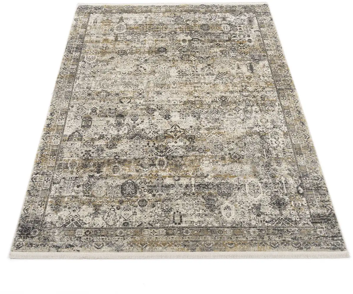 OCI THE CARPET BRAND "Tradi" ковер, прямоугольный, глянцевая вискоза, с бахромой, гостиная OCI Die Teppichmarke 140х200 см, золотой/серый
OCI THE CARPET BRAND "Tradi" ковер, прямоугольный, глянцевая вискоза, с бахромой, гостиная OCI Die Teppichmarke 140х200 см, золотой/серый