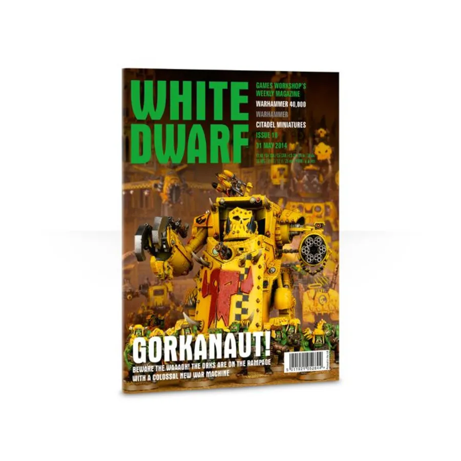 №18 «Горканавт!», White Dwarf Weekly - 2014 (#1-#48)
№18 «Горканавт!», White Dwarf Weekly - 2014 (#1-#48)