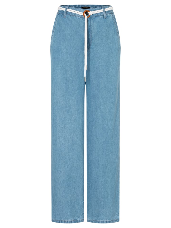 Джинсовые брюки из средне-синего денима More & More
Джинсовые брюки из средне-синего денима More & More