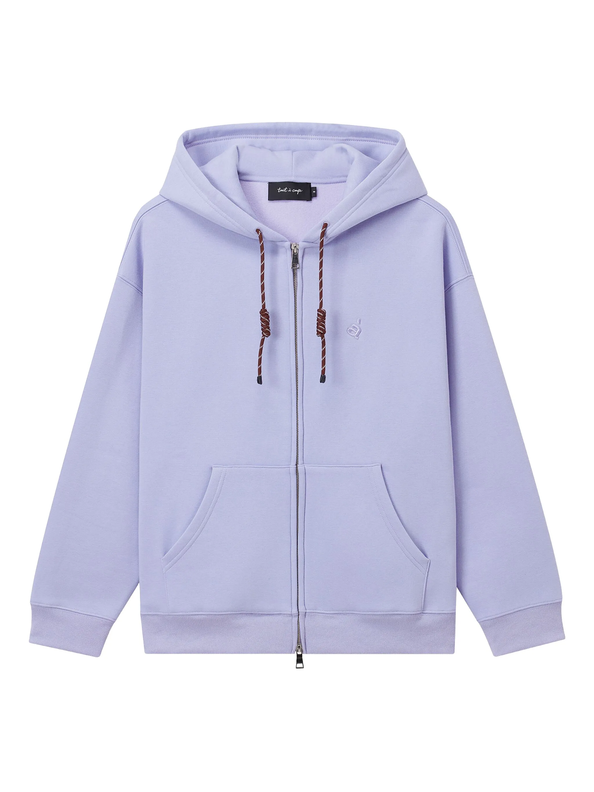 Худи на молнии с кулиской Tout A Coup, фиолетовый
Худи на молнии с кулиской Tout A Coup, фиолетовый