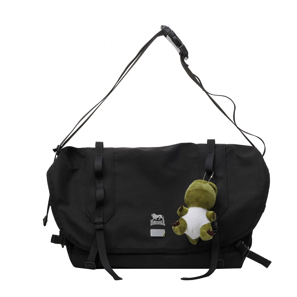 LONSDALE Тканевая рабочая сумка через плечо, Black Large Size
LONSDALE Тканевая рабочая сумка через плечо, Black Large Size