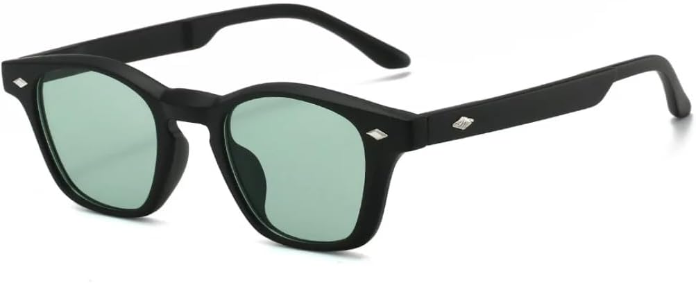 Модные маленькие круглые солнцезащитные очки для женщин в стиле ретро с прозрачными линзами, имитирующими океан, для пляжа, с защитой от УФ-излучения UV400 TYUVIVO, Black Blue
Модные маленькие круглые солнцезащитные очки для женщин в стиле ретро с прозрачными линзами, имитирующими океан, для пляжа, с защитой от УФ-излучения UV400 TYUVIVO, Black Blue