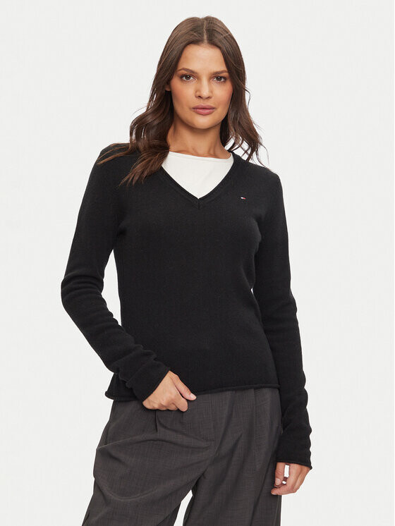 Свитер обычного кроя Tommy Hilfiger, черный
Свитер обычного кроя Tommy Hilfiger, черный