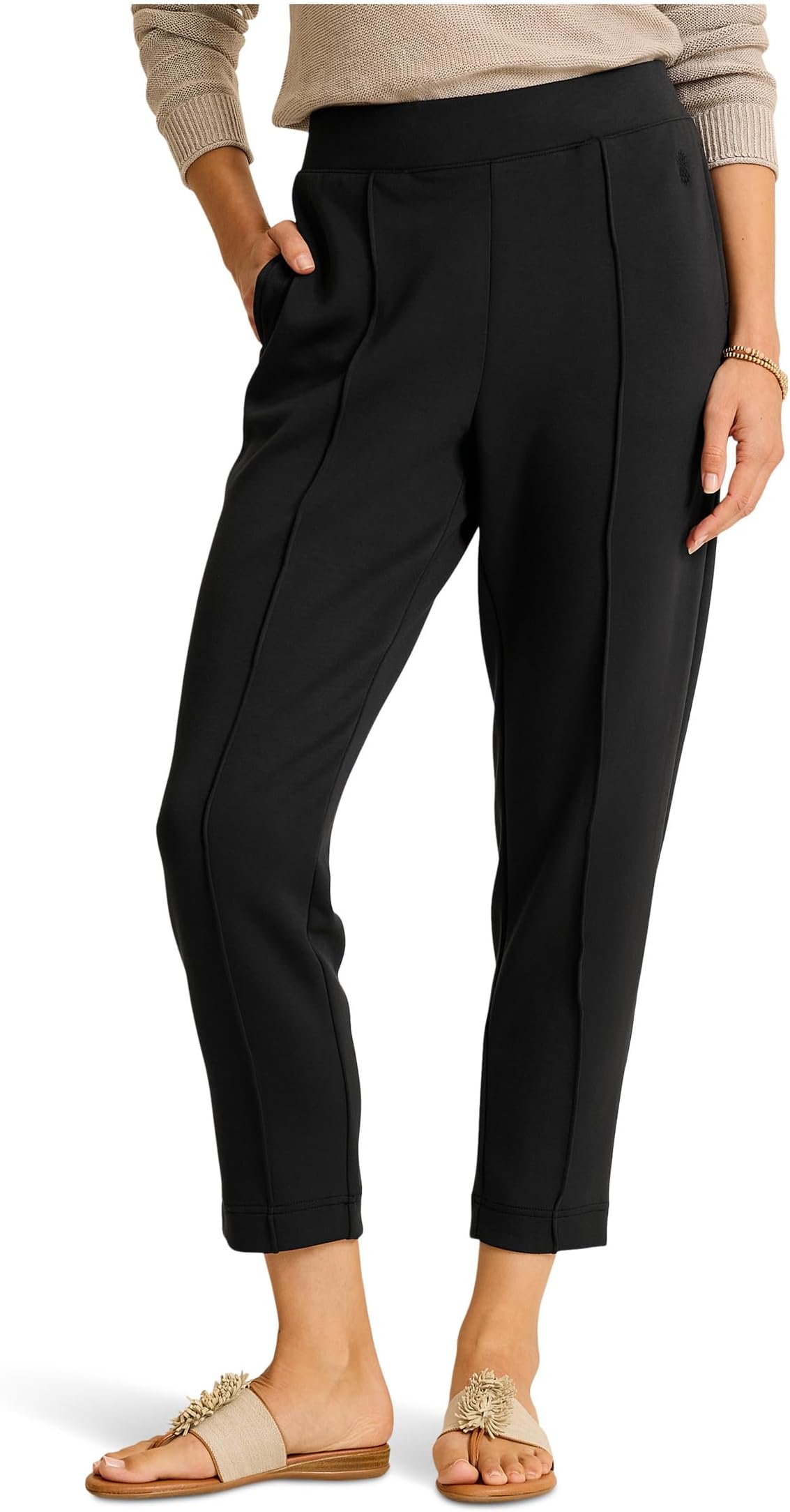 Женские брюки Palm Voyage Pintuck Ankle Pant Tommy Bahama, Black
Женские брюки Palm Voyage Pintuck Ankle Pant Tommy Bahama, Black