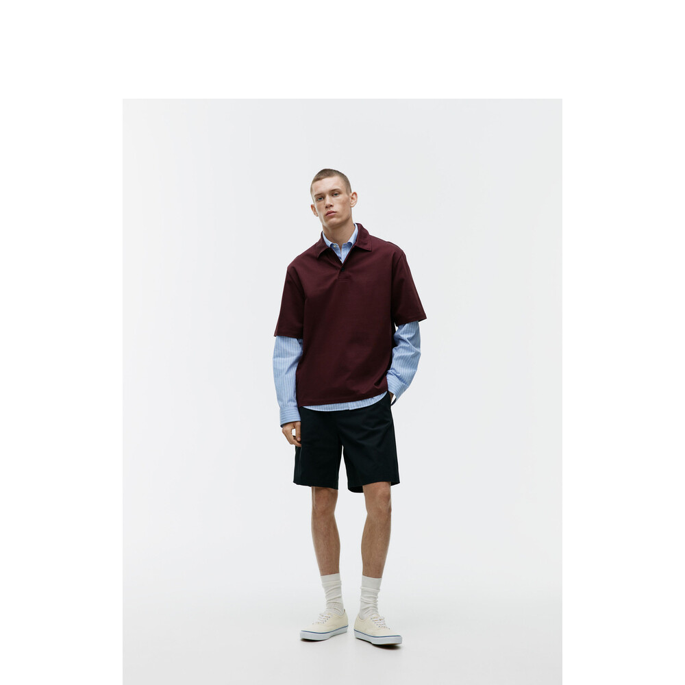 Рубашка-поло Arket Ancora мужская, бордовый
Рубашка-поло Arket Ancora мужская, бордовый