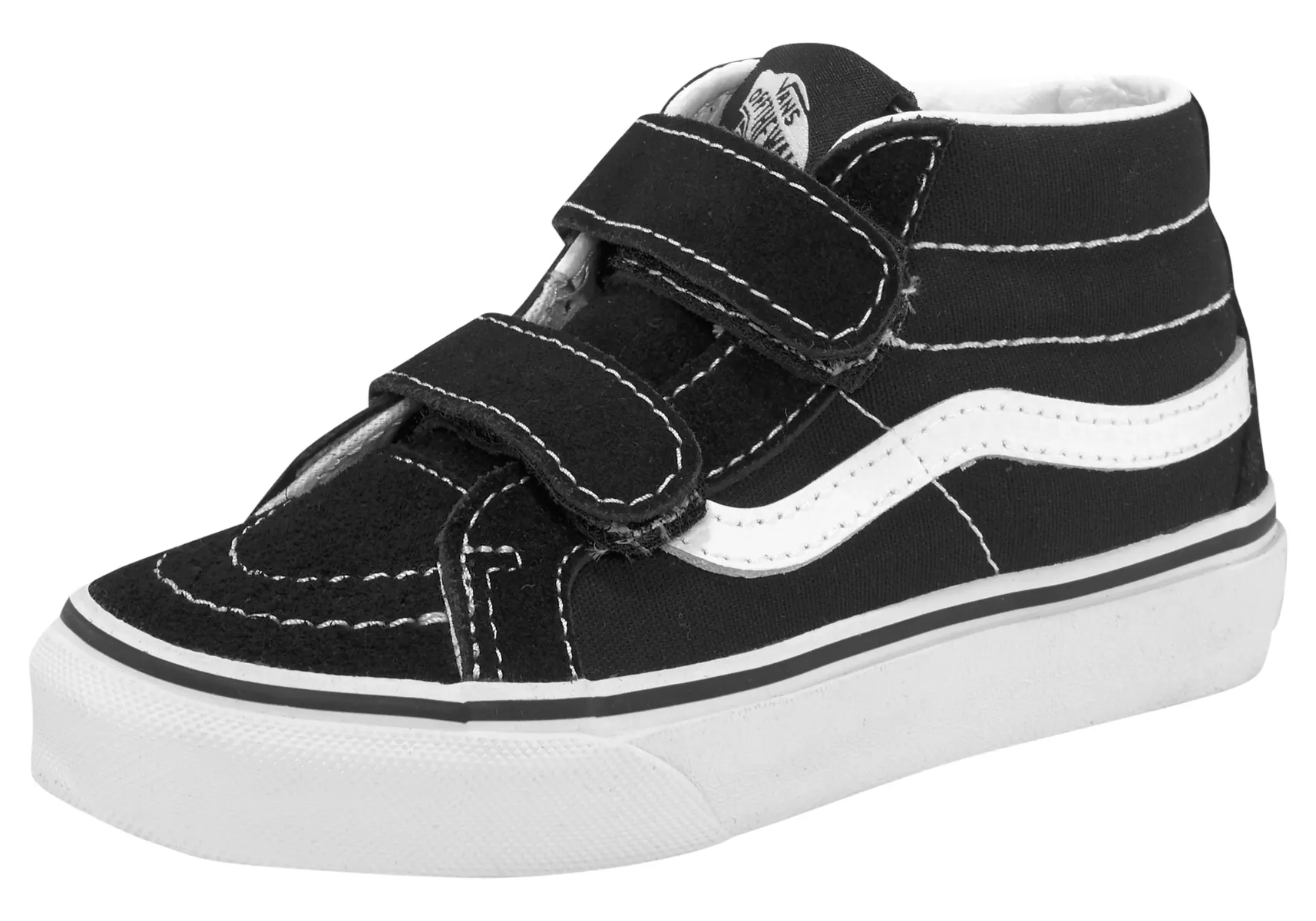 Кроссовки Vans "UY SK8-Mid Reissue V", с застежкой-липучкой, черный
Кроссовки Vans "UY SK8-Mid Reissue V", с застежкой-липучкой, черный