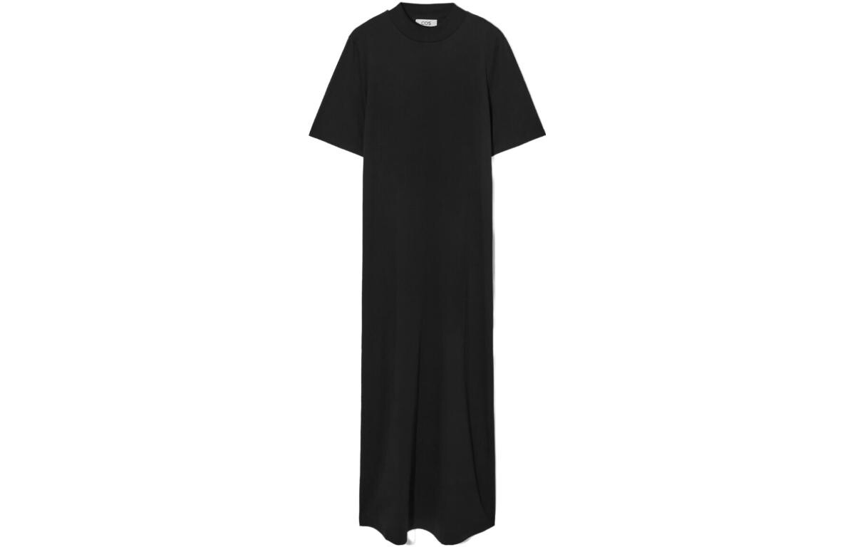 Платье с короткими рукавами женское черное Cos
Платье с короткими рукавами женское черное Cos