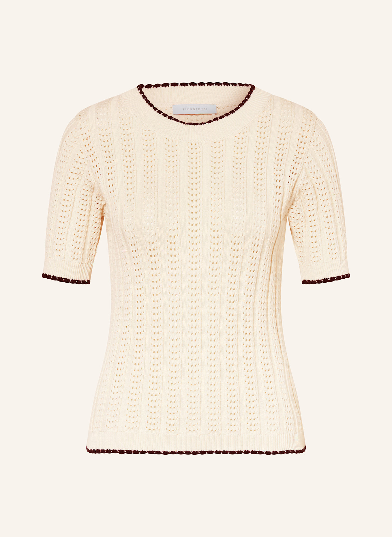 Трикотажная рубашка Rich & Royal, бежевый
Трикотажная рубашка Rich & Royal, бежевый