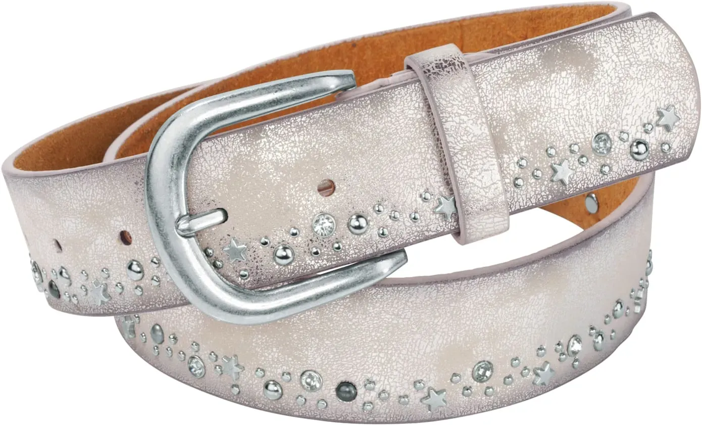 Кожаный ремень Heine, серебристый
Кожаный ремень Heine, серебристый