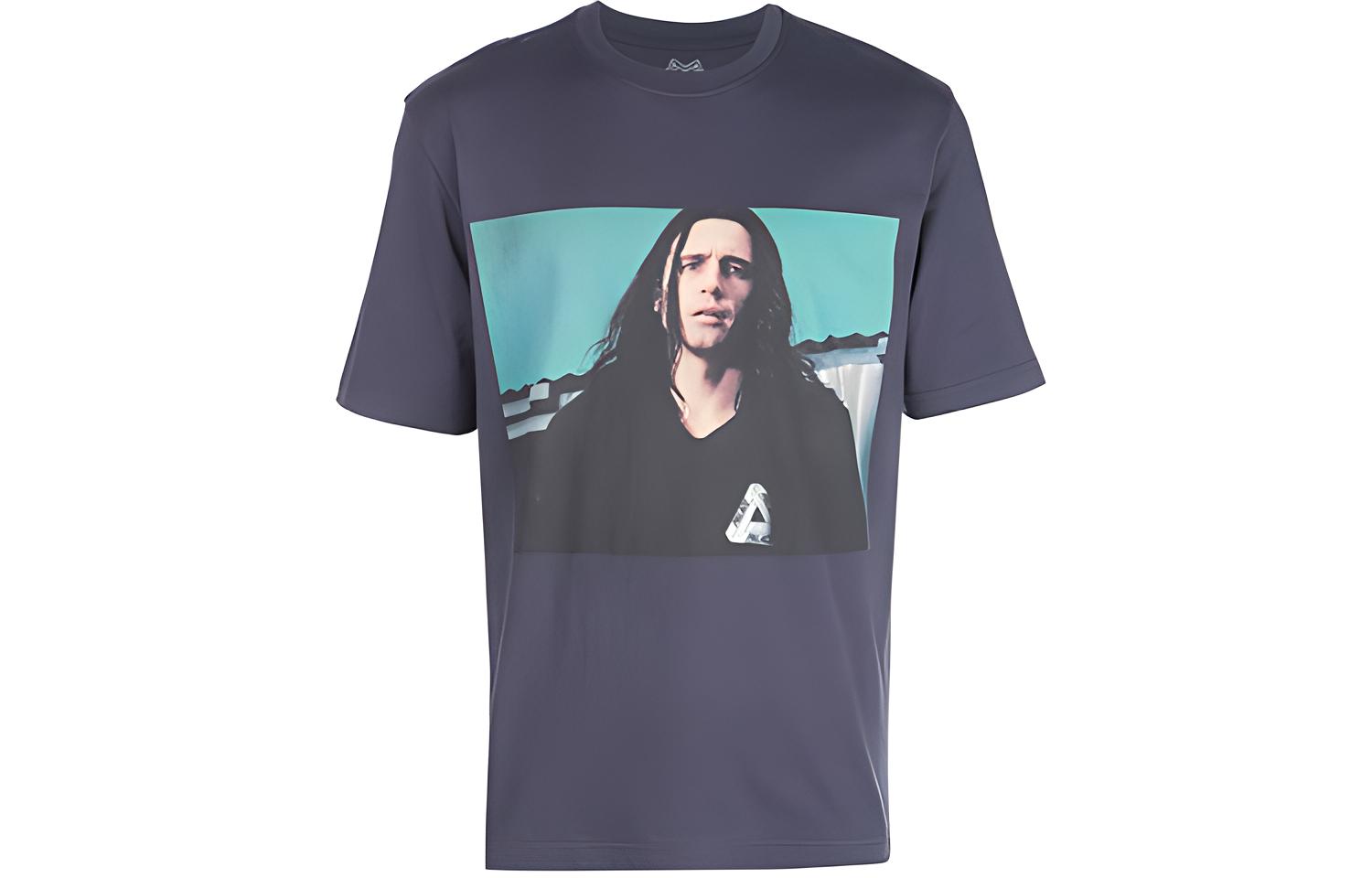 Футболка мужская серо-голубая PALACE
Футболка мужская серо-голубая PALACE