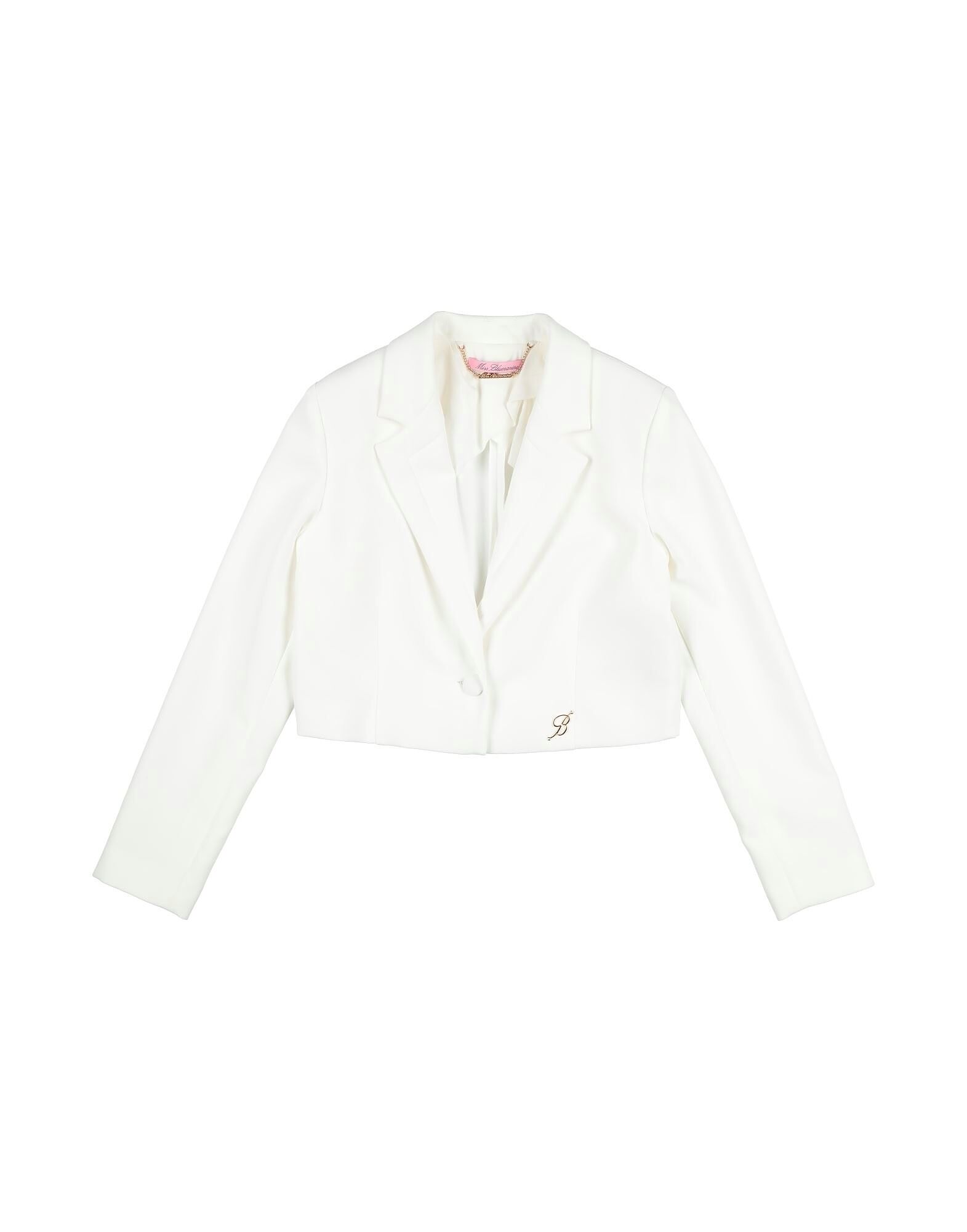 Блейзер для девочек Miss Blumarine, белый
Блейзер для девочек Miss Blumarine, белый