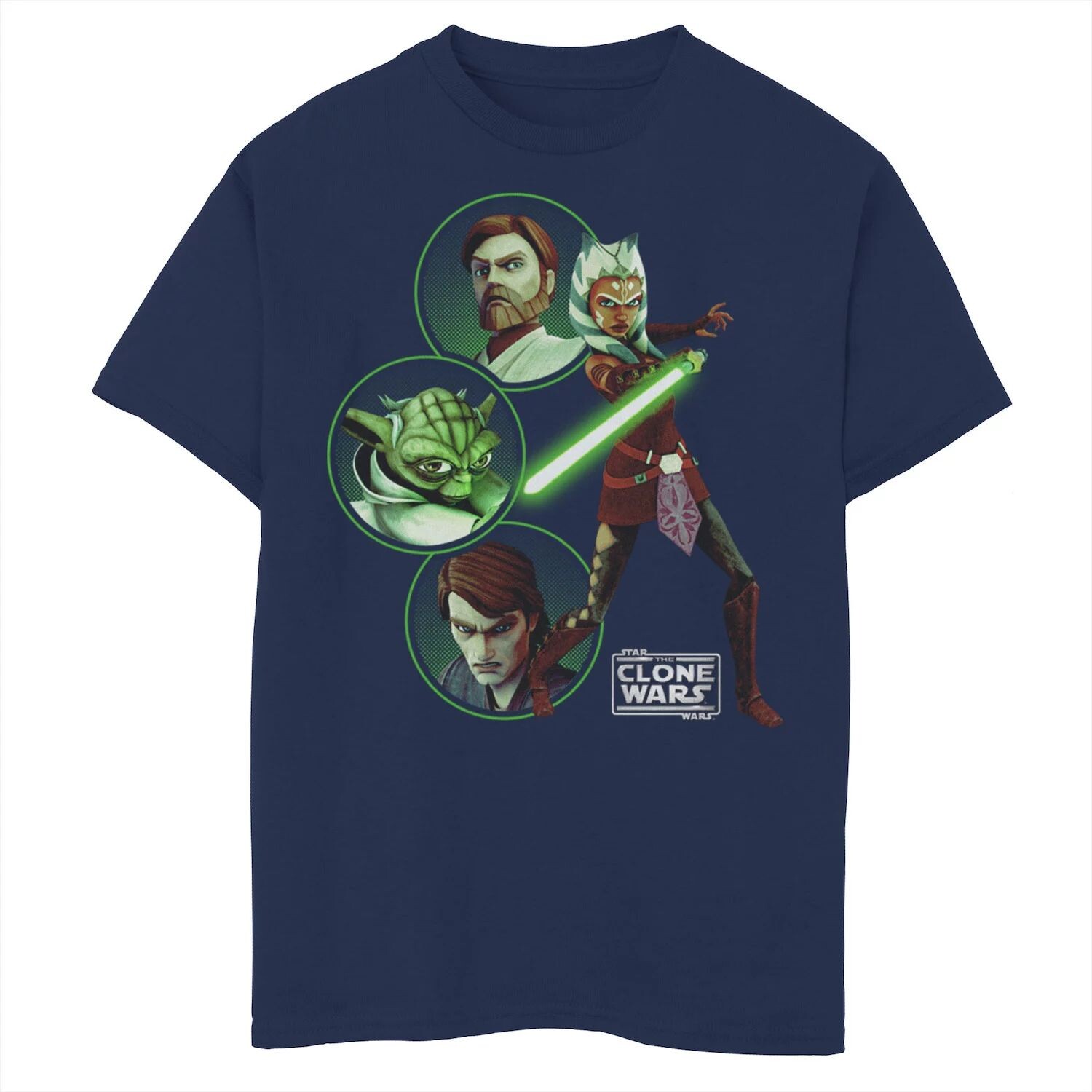 Легкая футболка с графическим изображением «Звездные войны: Войны клонов» для мальчиков 8–20 лет Star Wars 
Легкая футболка с графическим изображением «Звездные войны: Войны клонов» для мальчиков 8–20 лет Star Wars