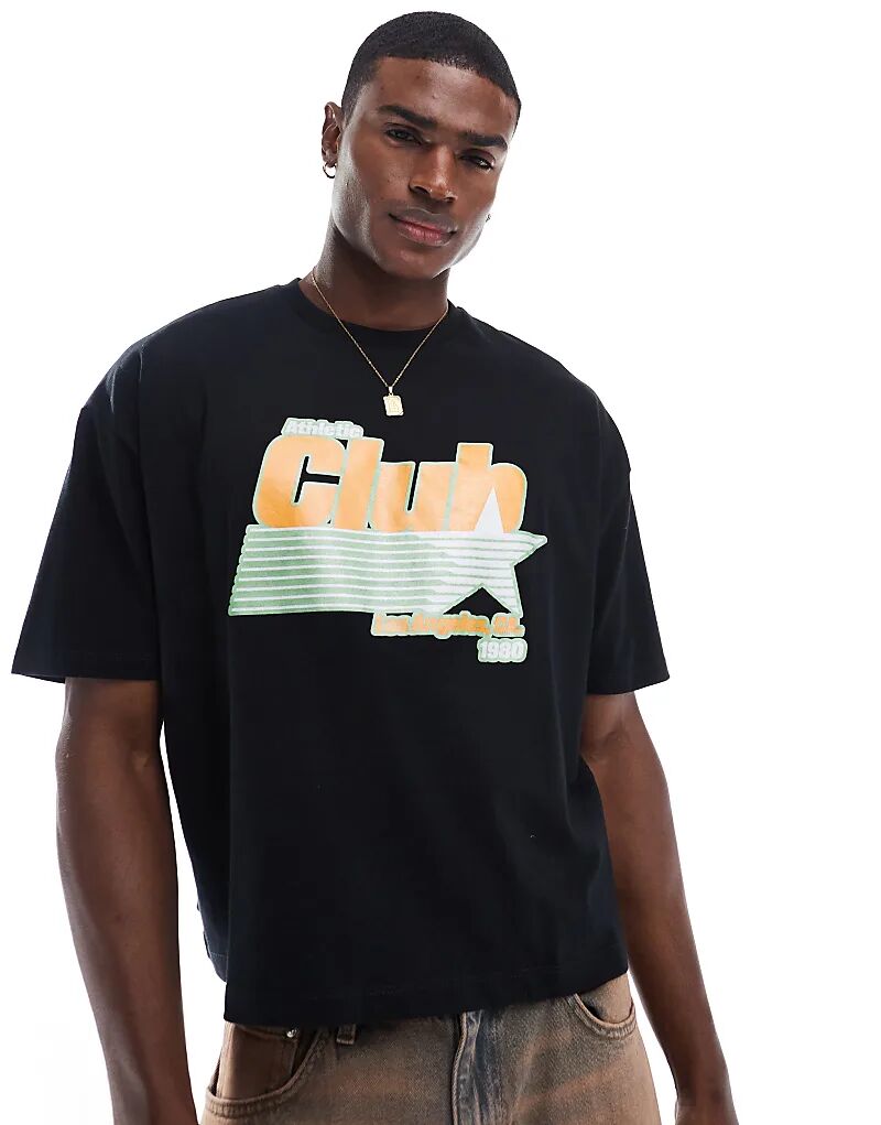 Свободная футболка oversize с блестящей спортивной графикой черного цвета ASOS DESIGN
Свободная футболка oversize с блестящей спортивной графикой черного цвета ASOS DESIGN