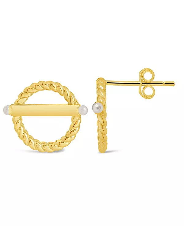 Женские серьги-гвоздики Victoria Sterling Forever, gold-tone
Женские серьги-гвоздики Victoria Sterling Forever, gold-tone