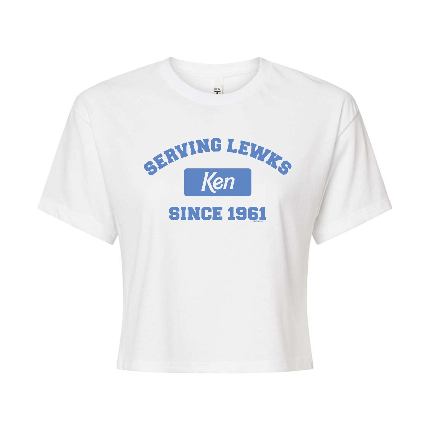 Укороченная футболка Juniors' Barbie Ken Serving Lewks Licensed Character
Укороченная футболка Juniors' Barbie Ken Serving Lewks Licensed Character