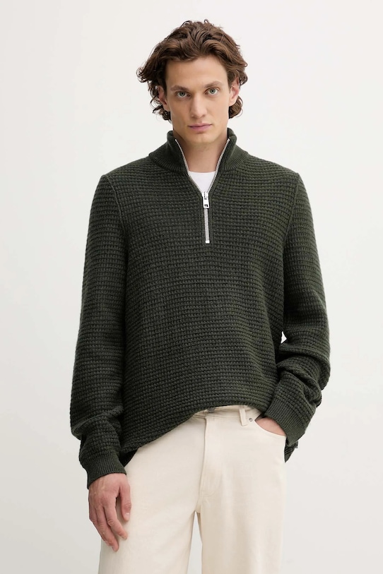 Свитер из смесовой шерсти Marc O'Polo, зеленый
Свитер из смесовой шерсти Marc O'Polo, зеленый