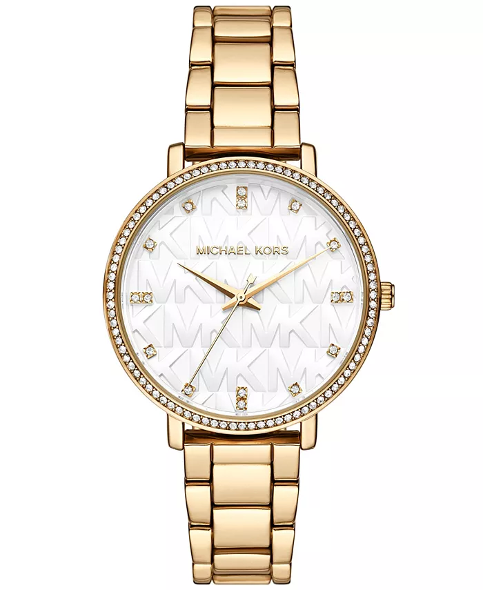 Женские часы-браслет Pyper с тремя стрелками золотистого цвета 38 мм Michael Kors, Позолоченный, Женские часы-браслет Pyper с тремя стрелками золотистого цвета 38 мм Michael Kors
Женские часы-браслет Pyper с тремя стрелками золотистого цвета 38 мм Michael Kors, Позолоченный, Женские часы-браслет Pyper с тремя стрелками золотистого цвета 38 мм Michael Kors