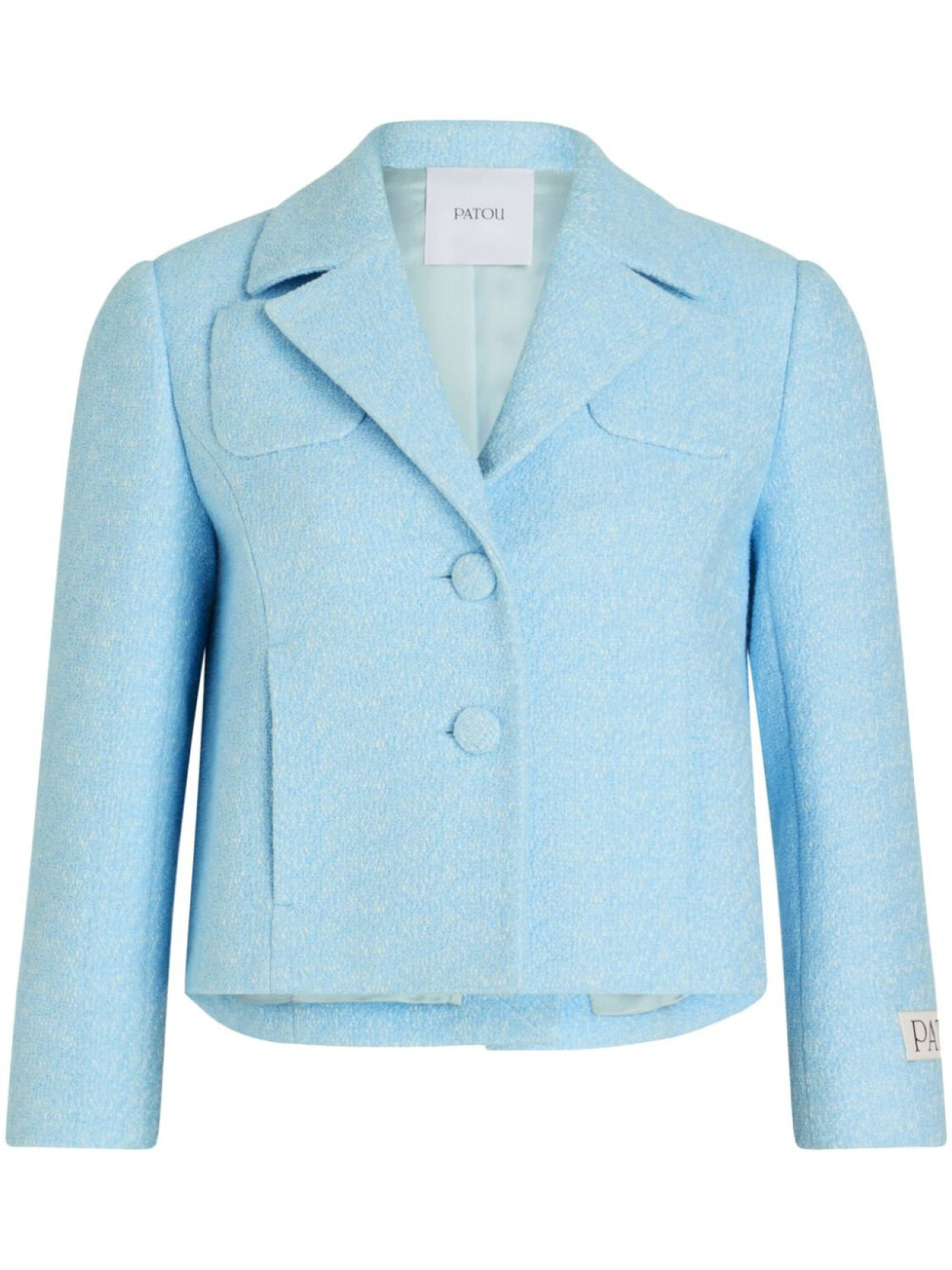 Patou твидовый жакет из органического хлопка, синий
Patou твидовый жакет из органического хлопка, синий