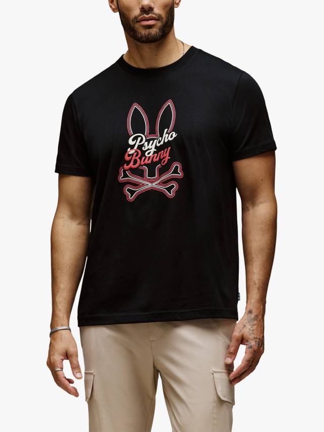 Футболка Garret с графическим логотипом Psycho Bunny, Black/Multi
Футболка Garret с графическим логотипом Psycho Bunny, Black/Multi