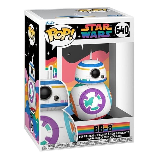 Funko POP!, коллекционная фигурка, Star Wars: Pride 2023 - BB
Funko POP!, коллекционная фигурка, Star Wars: Pride 2023 - BB