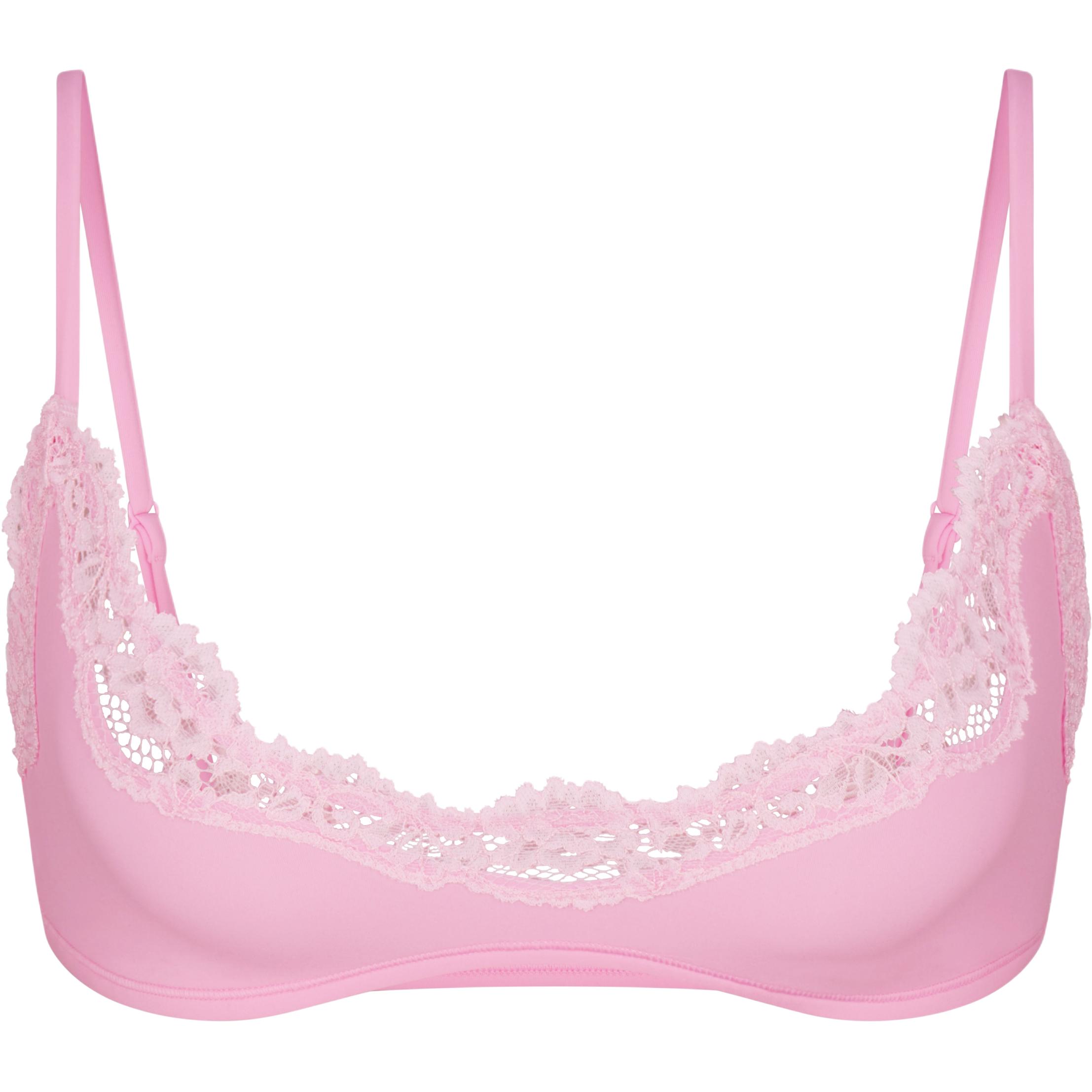 Бюстгальтер-бралетт с кружевом и глубоким вырезом FW25 FITS EVERYBODY Skims, bubblegum tonal/bubble gum tone
Бюстгальтер-бралетт с кружевом и глубоким вырезом FW25 FITS EVERYBODY Skims, bubblegum tonal/bubble gum tone