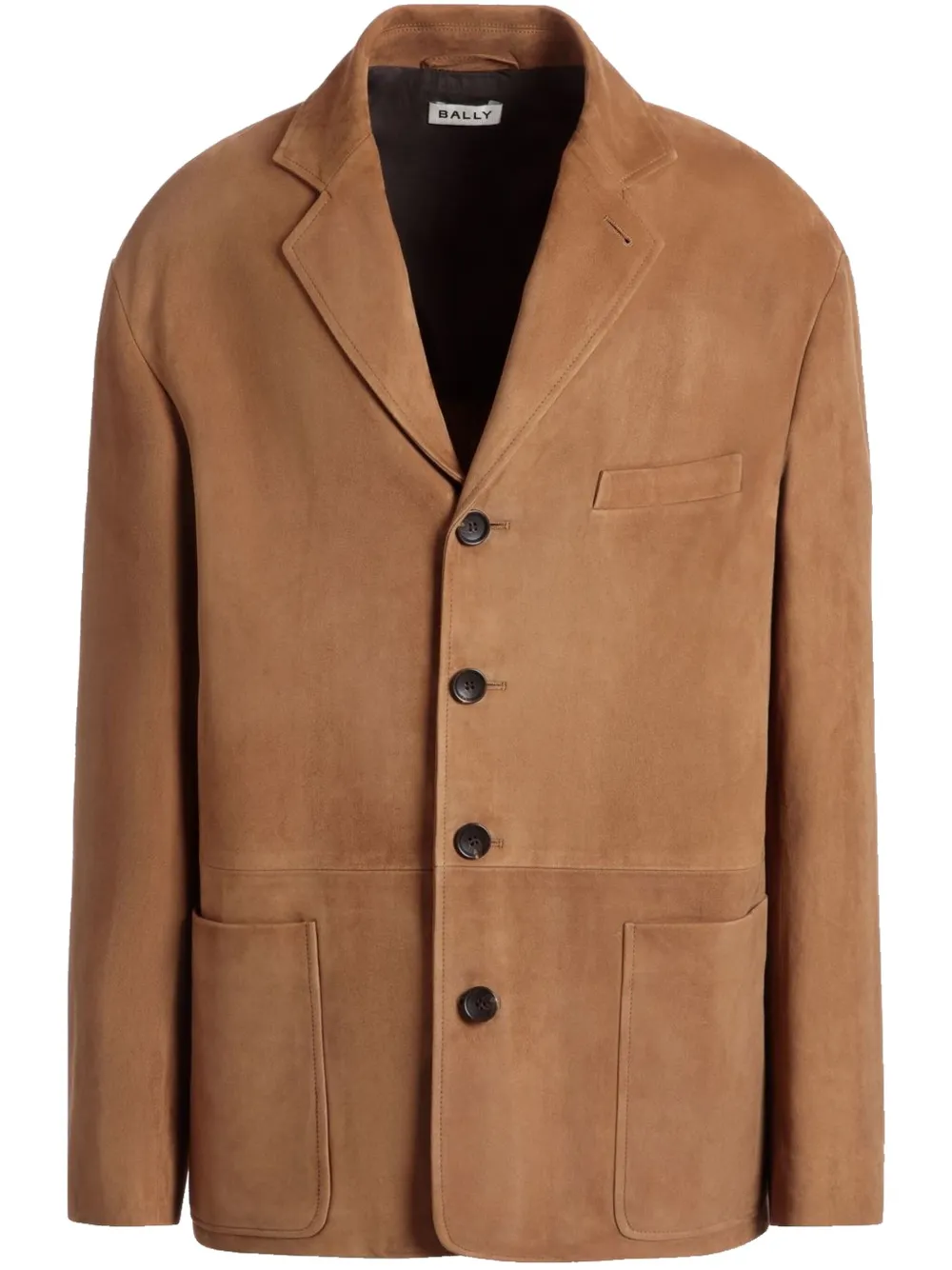 Замшевый пиджак Bally, коричневый 
Замшевый пиджак Bally, коричневый